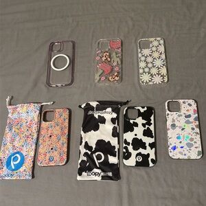 Lot of 6 iPhone 14 cases